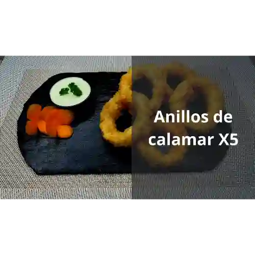 Anillos de Calamar X 5