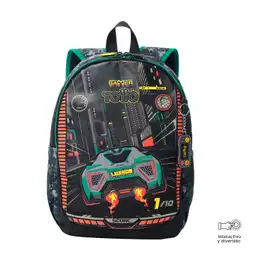 Morral Para Niño Best Game Mediano Negro