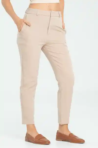 Pantalón New Karla Color Beige Medio Talla 8 Ragged