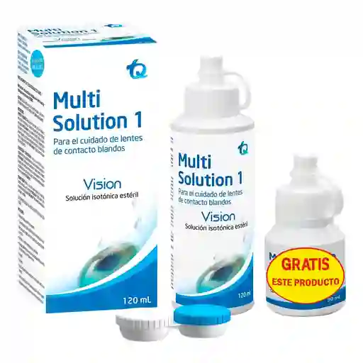 Oferta Multisolution 1 Solución Lentes Estuche +120 +
