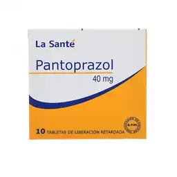 La Santé Pantoprazol (40 mg) 10 Tabletas