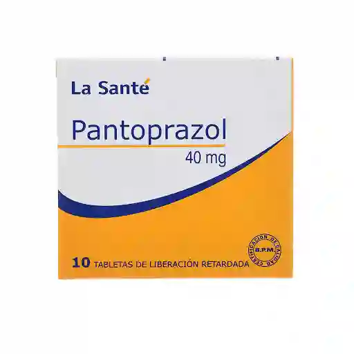 La Santé Pantoprazol (40 mg) 10 Tabletas