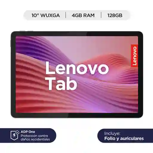 Tablet Lenovo M10 4 G Wifi + Funda + Audifonos