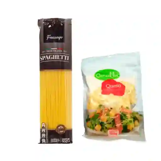 Combo Queso Parmesano + Spaghetti