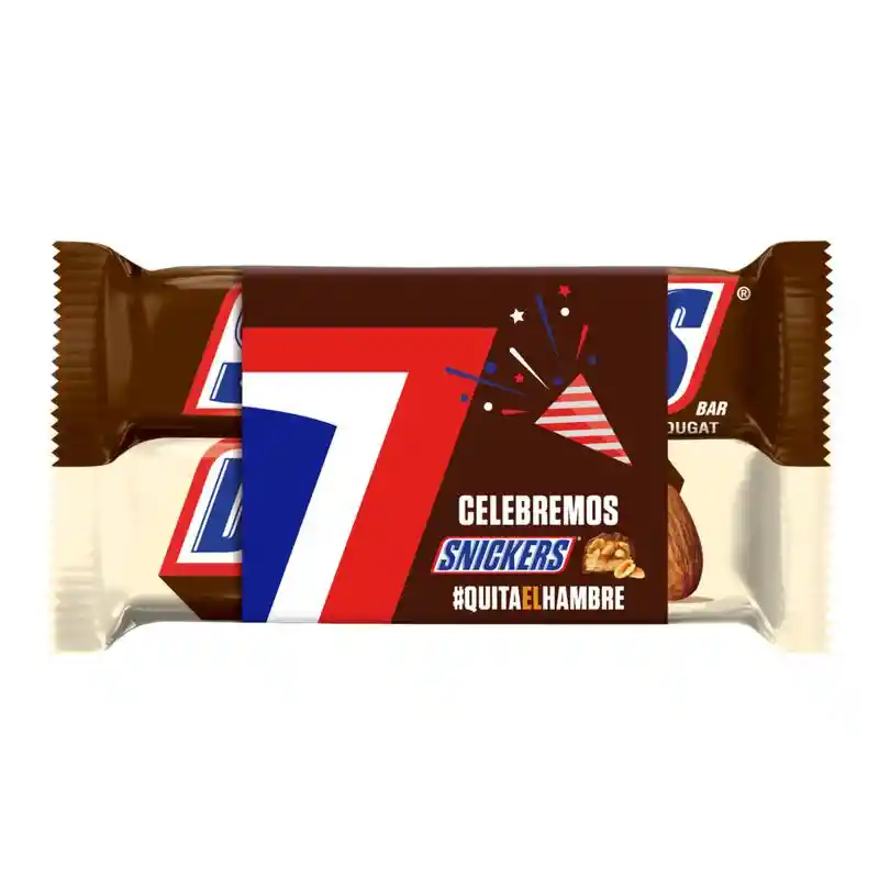 Snickers Barras de Chocolates con Almendras
