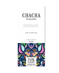 Chacha Chocolate Artesanal 100 % Cacao