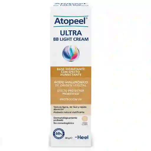 Base Hidratante Atopeel Bb Light Tono Claro