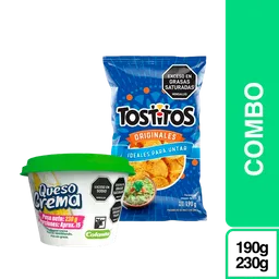 Combo Tostitos + Queso Crema Colanta