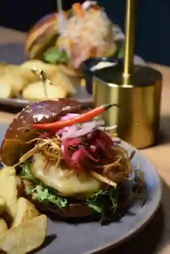 Hamburguesa Fuego Santo