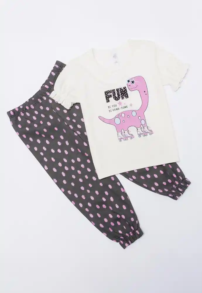 Pijama Dos Piezas 18/24mese-estamp 2