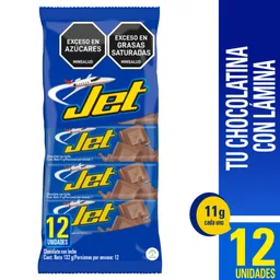 Chocolatina Leche Jet