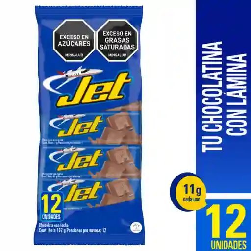 Chocolatina Leche Jet