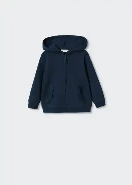 Sudadera Queen Navy Talla 67 Niñas Mango