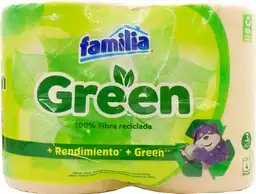 Familia Papel Higiénico Green Triple Hoja