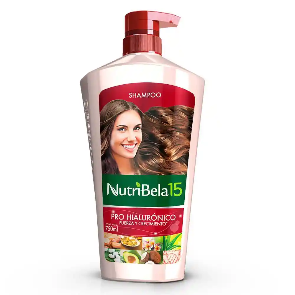 Shampoo Nutribela Pro Hialuronico (750 Ml)