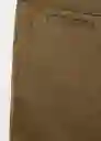 Pantalón Oyster Caza Talla 38 Hombre Mango