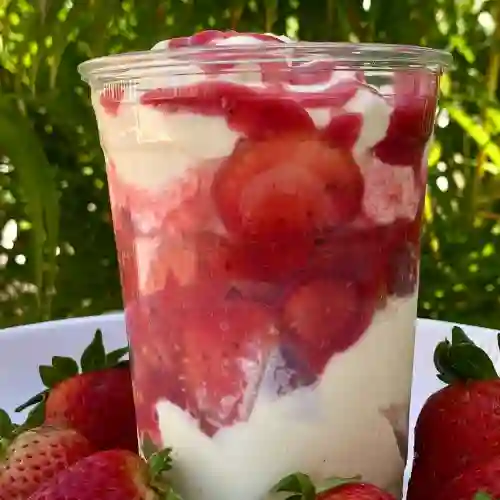 Fresas Cremosas con Crema