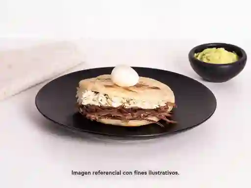 Arepa con Chorizo