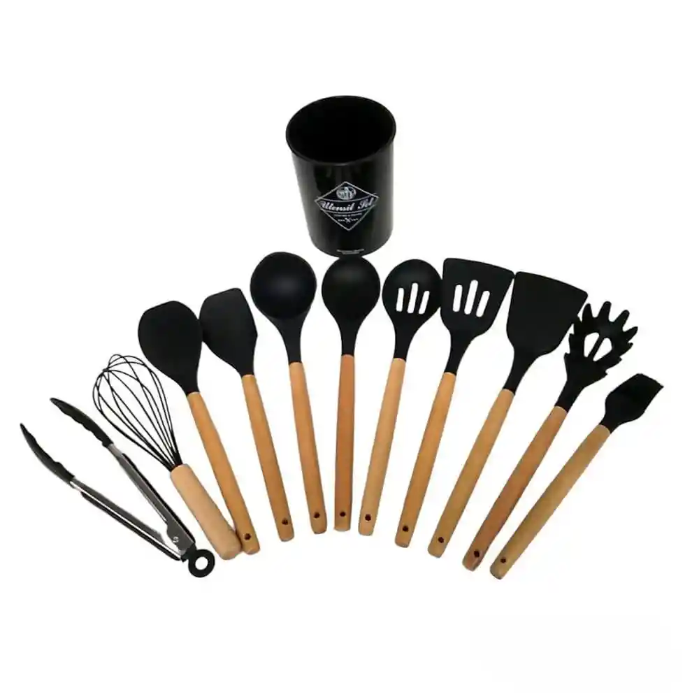 Set de Utensilios de Cocina X12 Pzas Finlandek Ktg18b