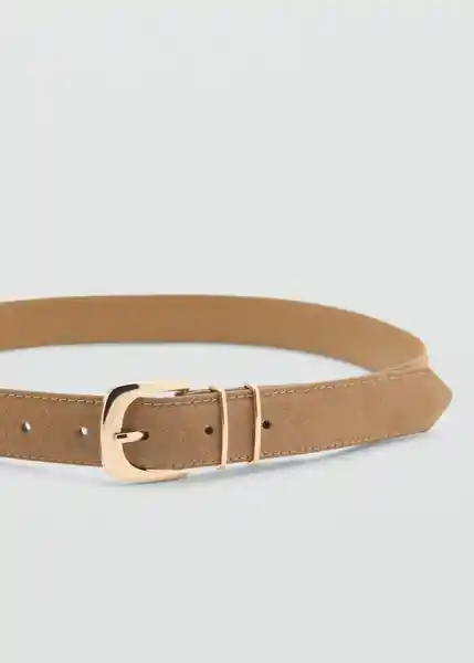 Cinturón Mayo Arena Talla S Mujer Mango