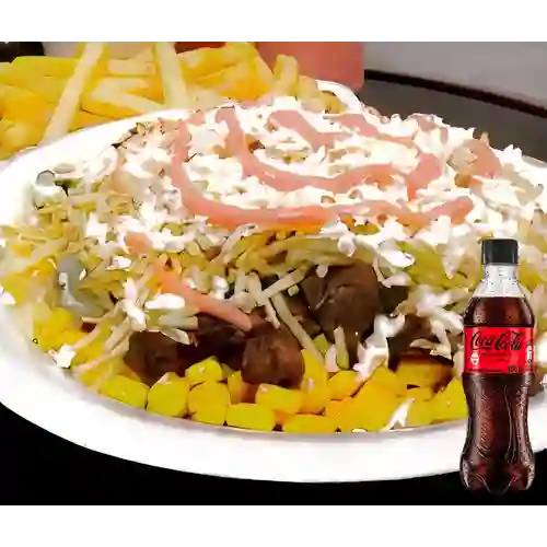 Combo Mazorca con Lomo + Coca-Cola Sin Azúcar 400 ml