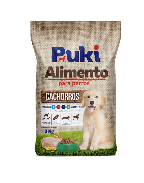 Puki Alimento para Perro Cachorro 2 kg
