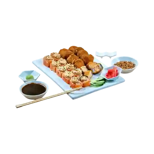 Combo Tanuki y Sake Maki Especial +Gaseo