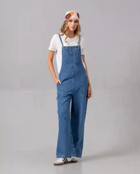 Vestido Mujer Azul Talla M 271G000 Rifle