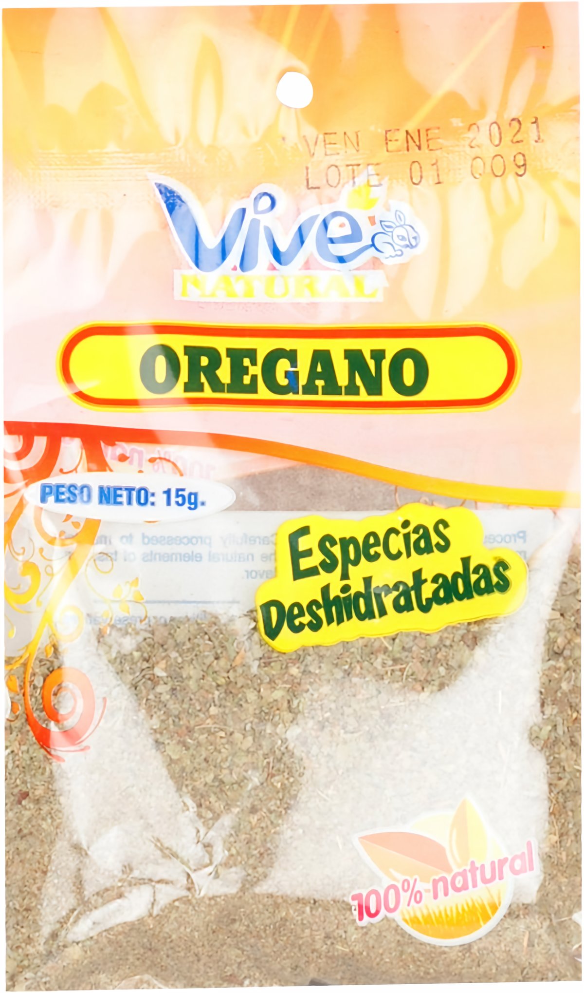 Vive Natural Oregano 15 g