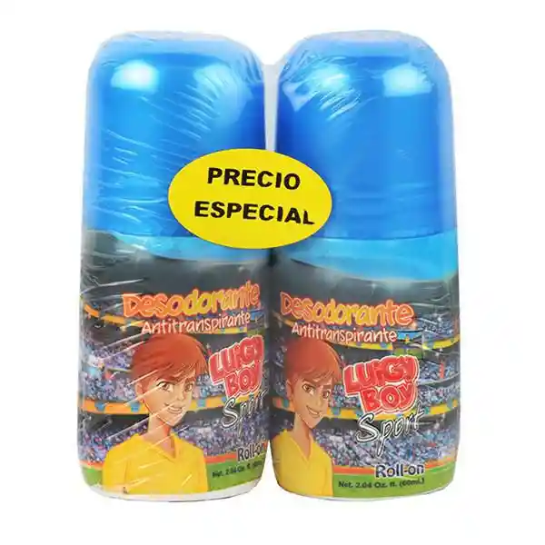Luigy Pack Boy Desodorante Sport