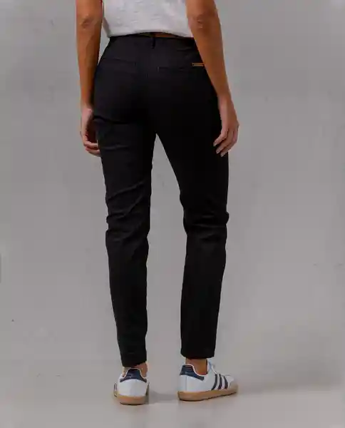 Pantalón Mujer Negro 6 260F100_NEG194007 Rifle