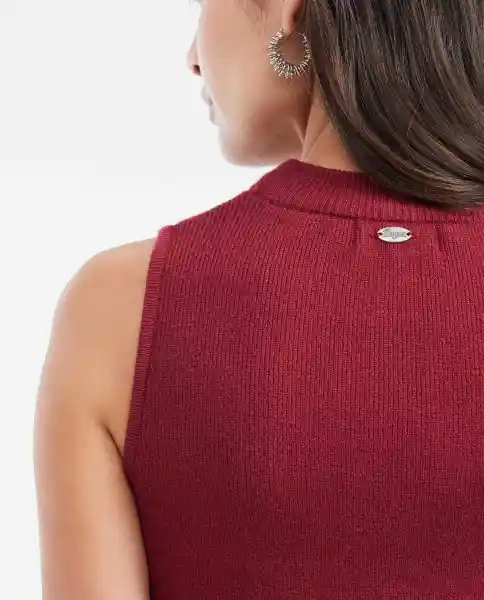 Top Tejido Soul Rojo Granada Oscuro Talla M Chevignon