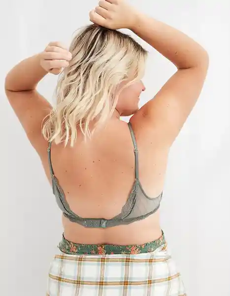 Bralette Aerie Verde Talla Medium American Eagle 26923330