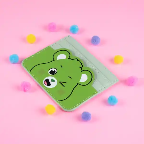 Tarjetero Colección Care Bears Verde Miniso