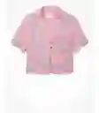 Camisa Mujer Rosado Talla XX-SMALL 400386767892 American Eagle