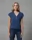 Camisa Mujer Azul Talla S 213G015_AZU194035 Rifle