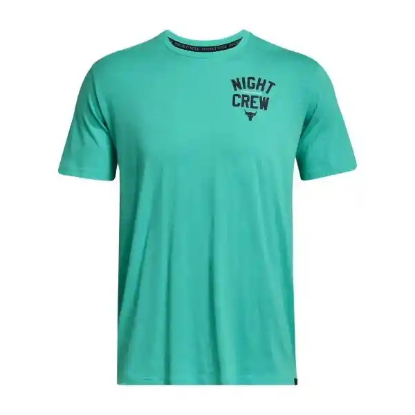 Under Armour Camiseta Rock Night Hombre Verde SM 1379751-369