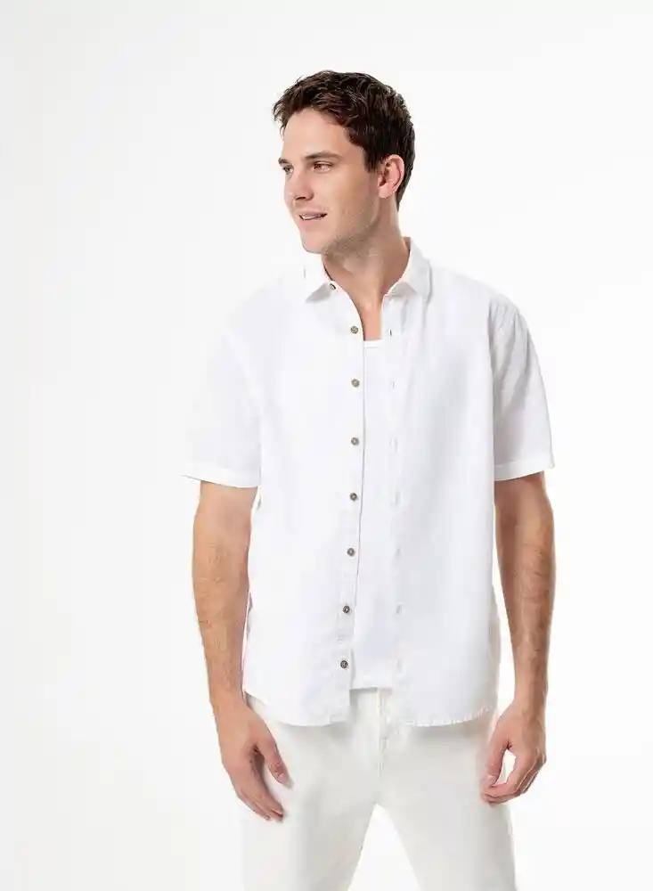 Camisa Camisa L-blanco