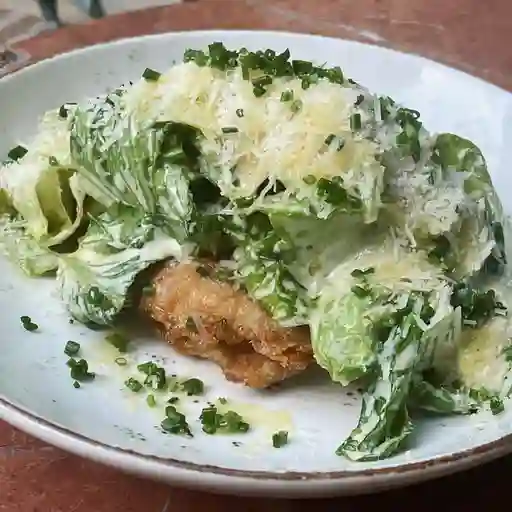 Crispy chicken cesar