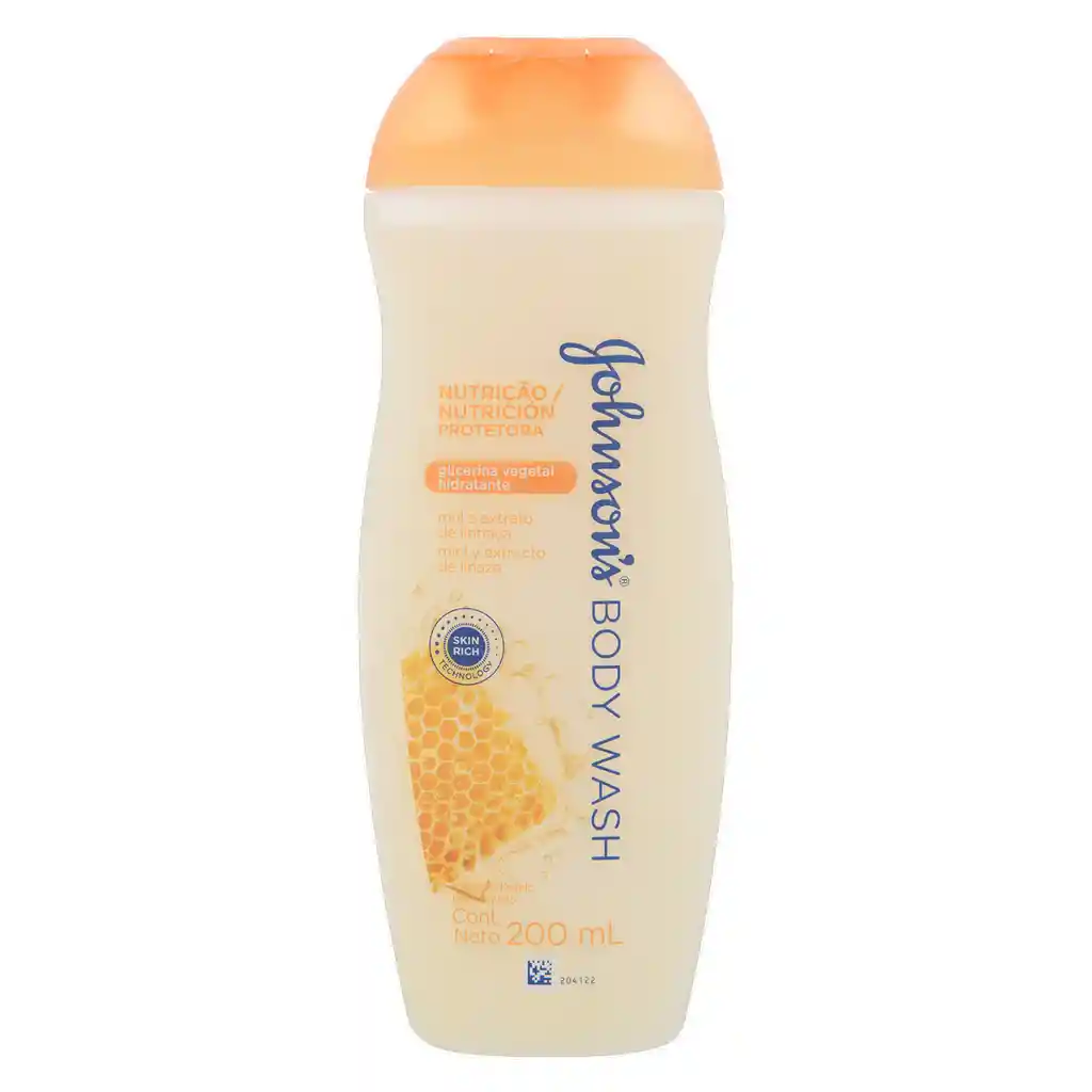 Johnsons Gel de Baño Nutrición