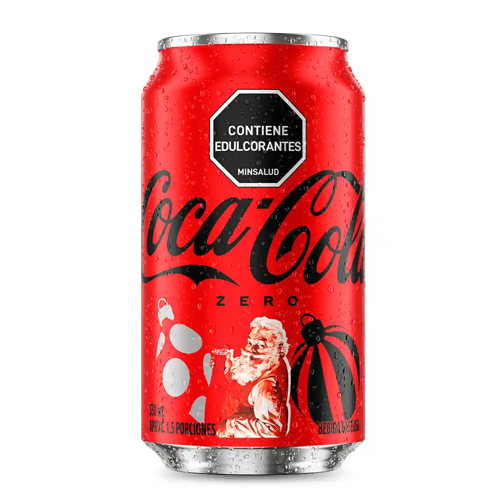 Gaseosa Coca-Cola ZERO 330 ml 