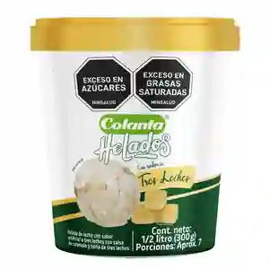 Helado Tres Leches Colanta x 0.5 L