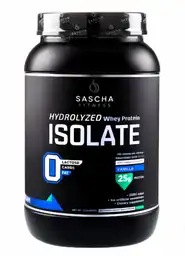 Sascha Fitness Proteína Isolate Sabor Vainilla Hidrolizada