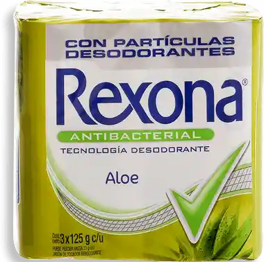 Rexona Jabón Antibacterial Aloe