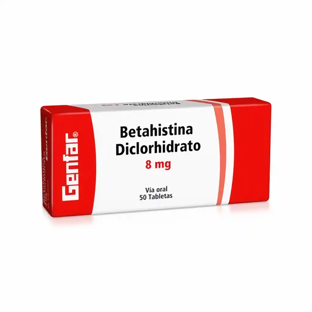 Betahistina Genfar Antivertiginoso Oral en Tabletas