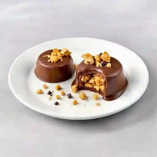 Cobertura de chocolate crispy