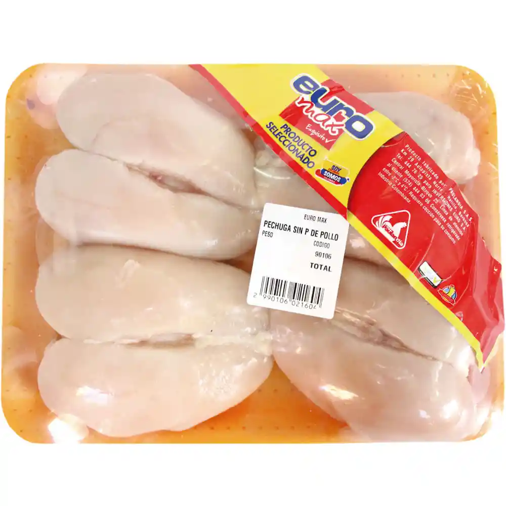 Pechuga S/p Familiar Euromax X Kg