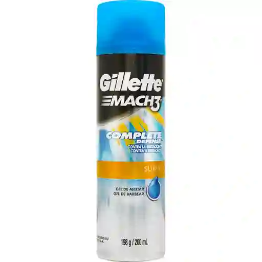 Gillette Gel de Afeitar Para Barba Mach3 Suave