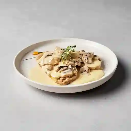 Tostada de Champiñones
