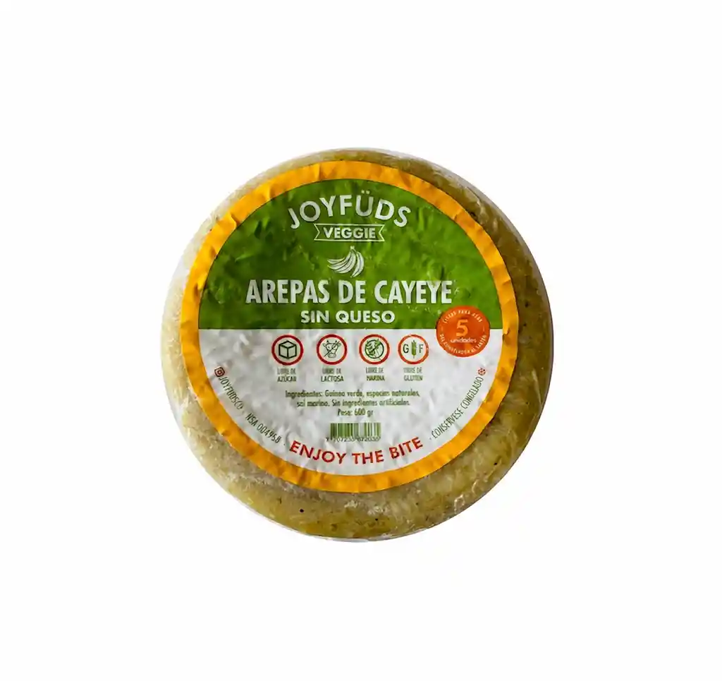 Joy Fuds Arepa de Cayeye Sin Queso